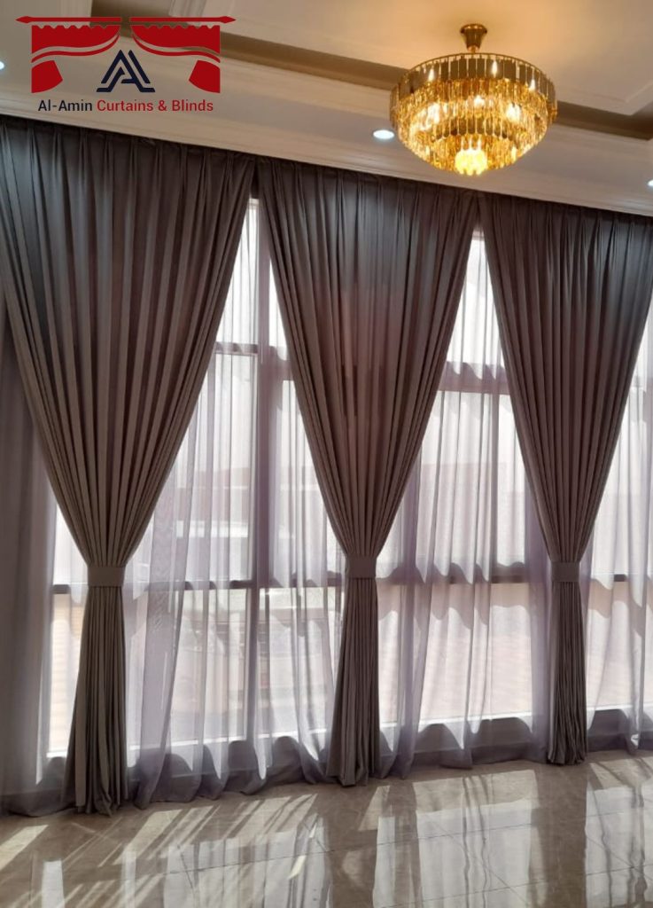 Online Made to Measure Blind - Custom Curtain Ideas by Al-Amin | Office - Living Room Window Treatment | Modern Curtains Blinds for Window Dressing